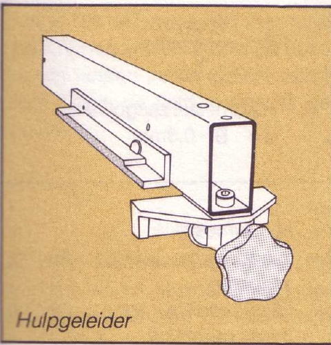 hulpgeleider voor zaag
